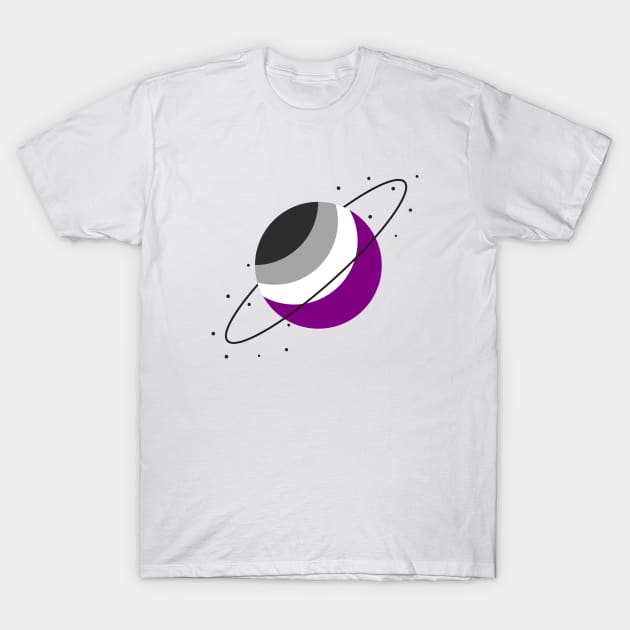 Asexual Planet T-Shirt by Pridish